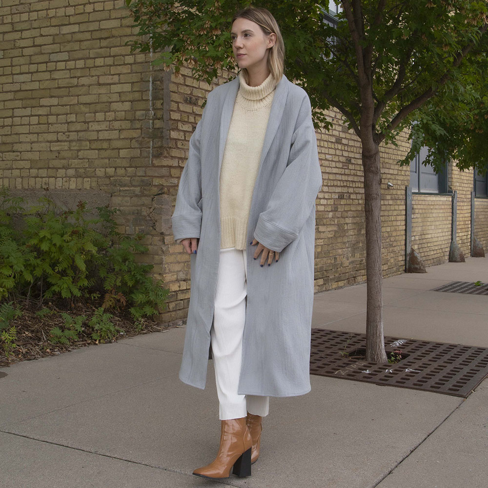 Updated oversized jacket