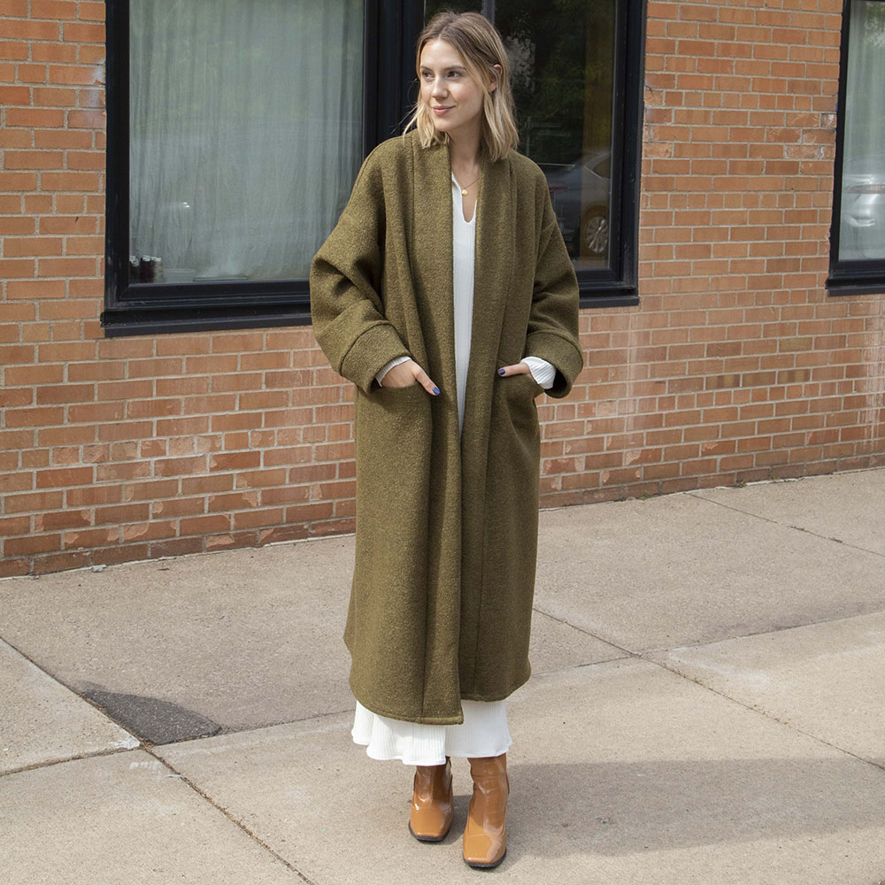 Updated oversized jacket