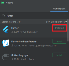 Install Flutter & Dart Plugin Android Studio