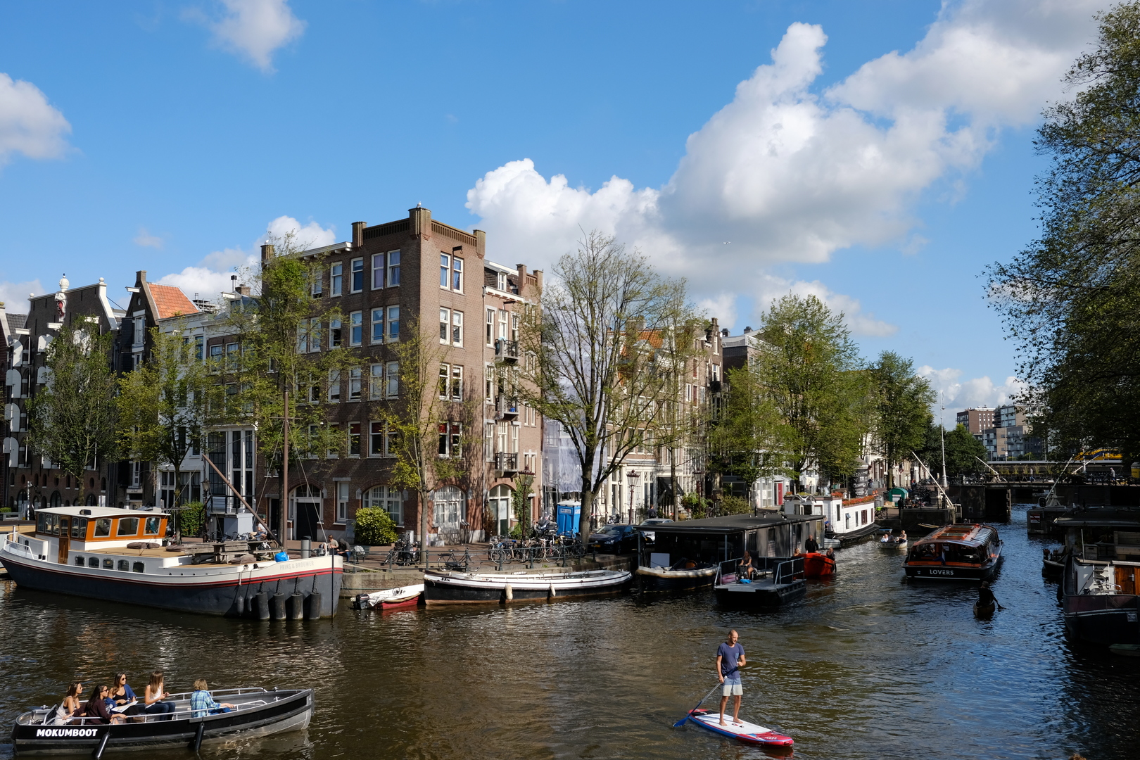 Canal zone in Amsterdam
