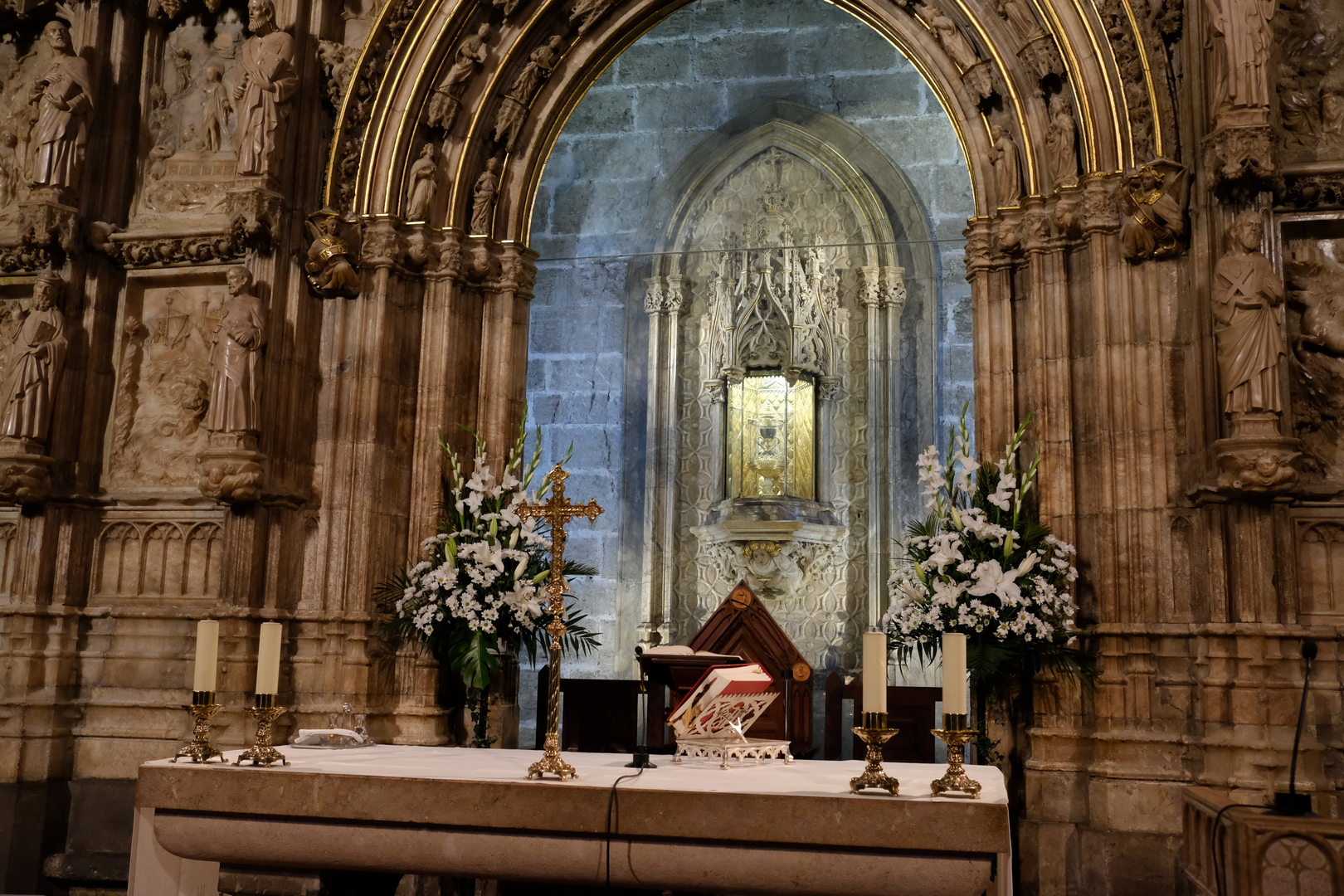 Holy Grail in Valencia Cathedral