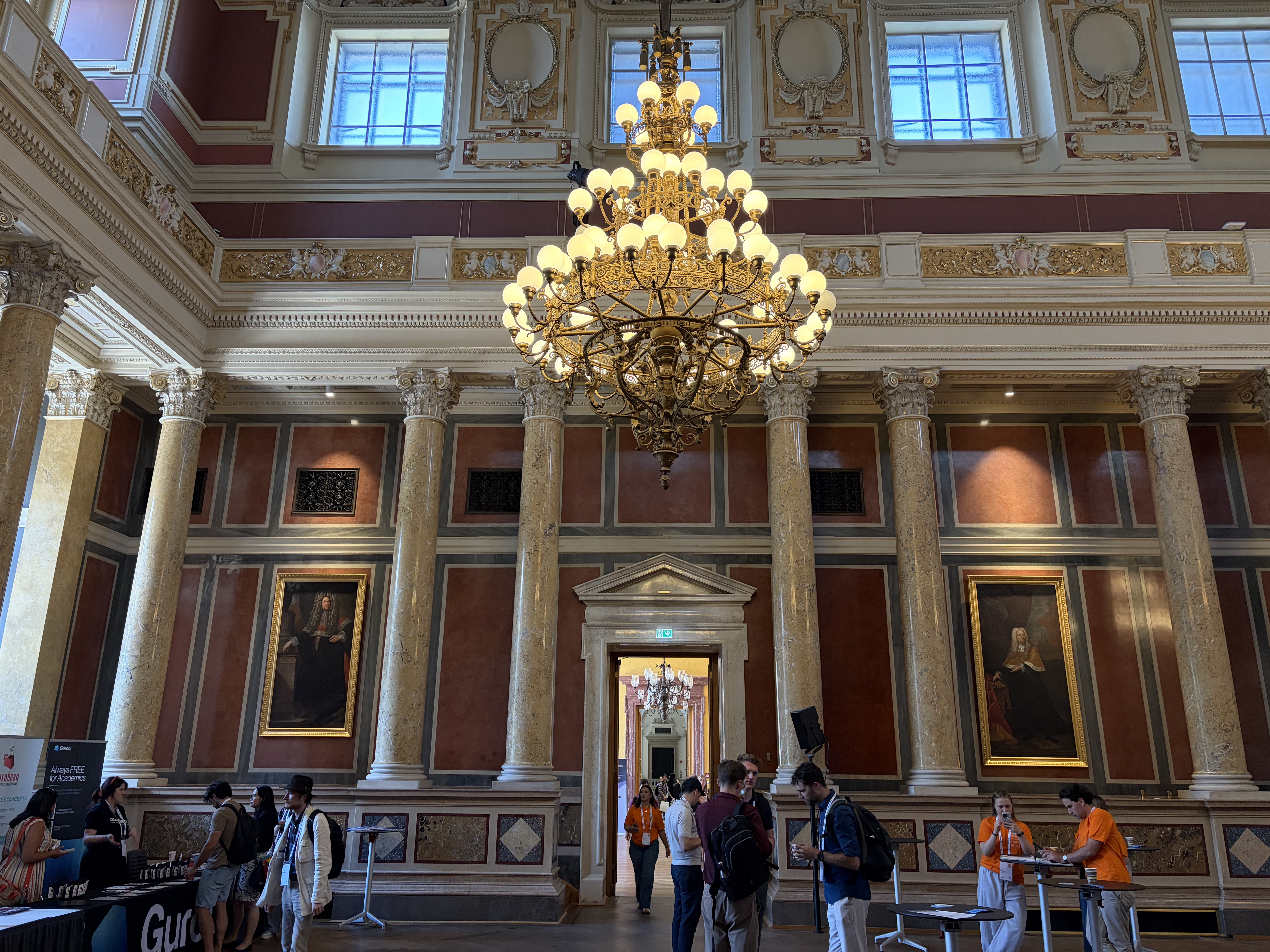 A hall in The University of Vienna
