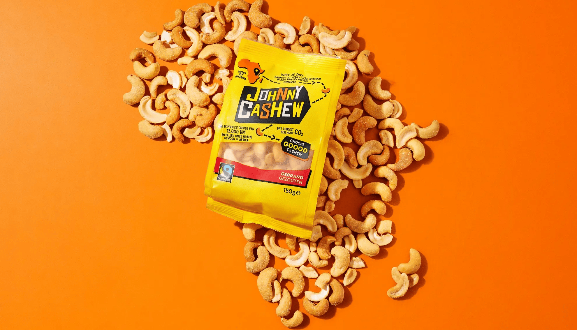 Johnny Cashew cashewnoten (2024), PR door HAGENS