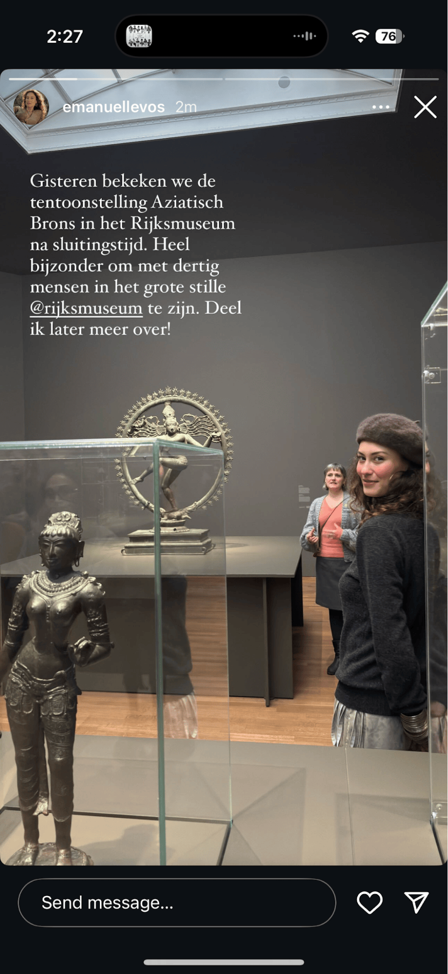 Content creator-event Rijksmuseum tentoonstelling 4000 jaar Aziatisch Brons (2025), PR door HAGENS