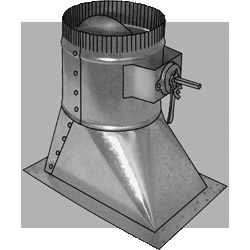 Sheet Metal High Efficiency Takeoff 8.5x18x12 RD-image