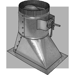 Sheet Metal High Efficiency Takeoff 8.5x18x12 RD-image