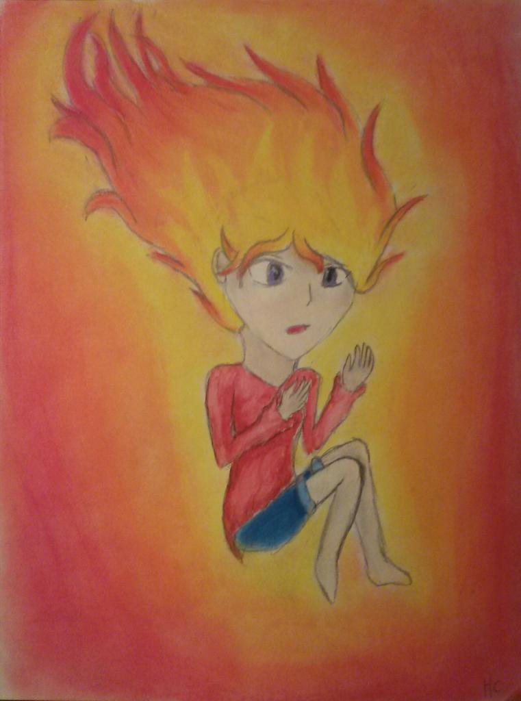 Fire Pixie By Donimie On Deviantart - Gorgeous Landscape Texture - Full HD