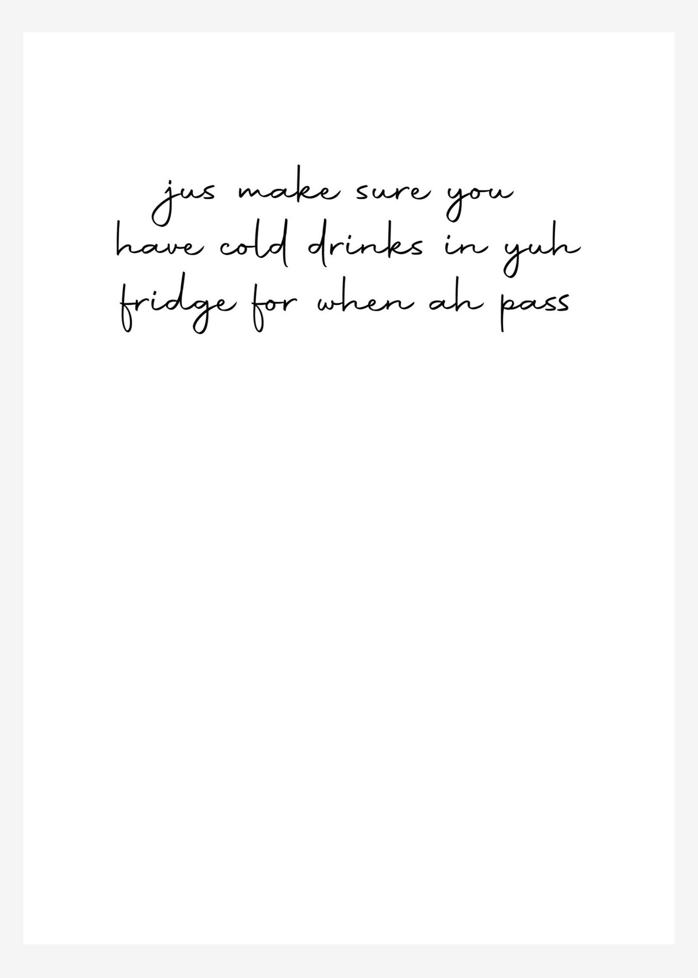 HailOut Greeting card