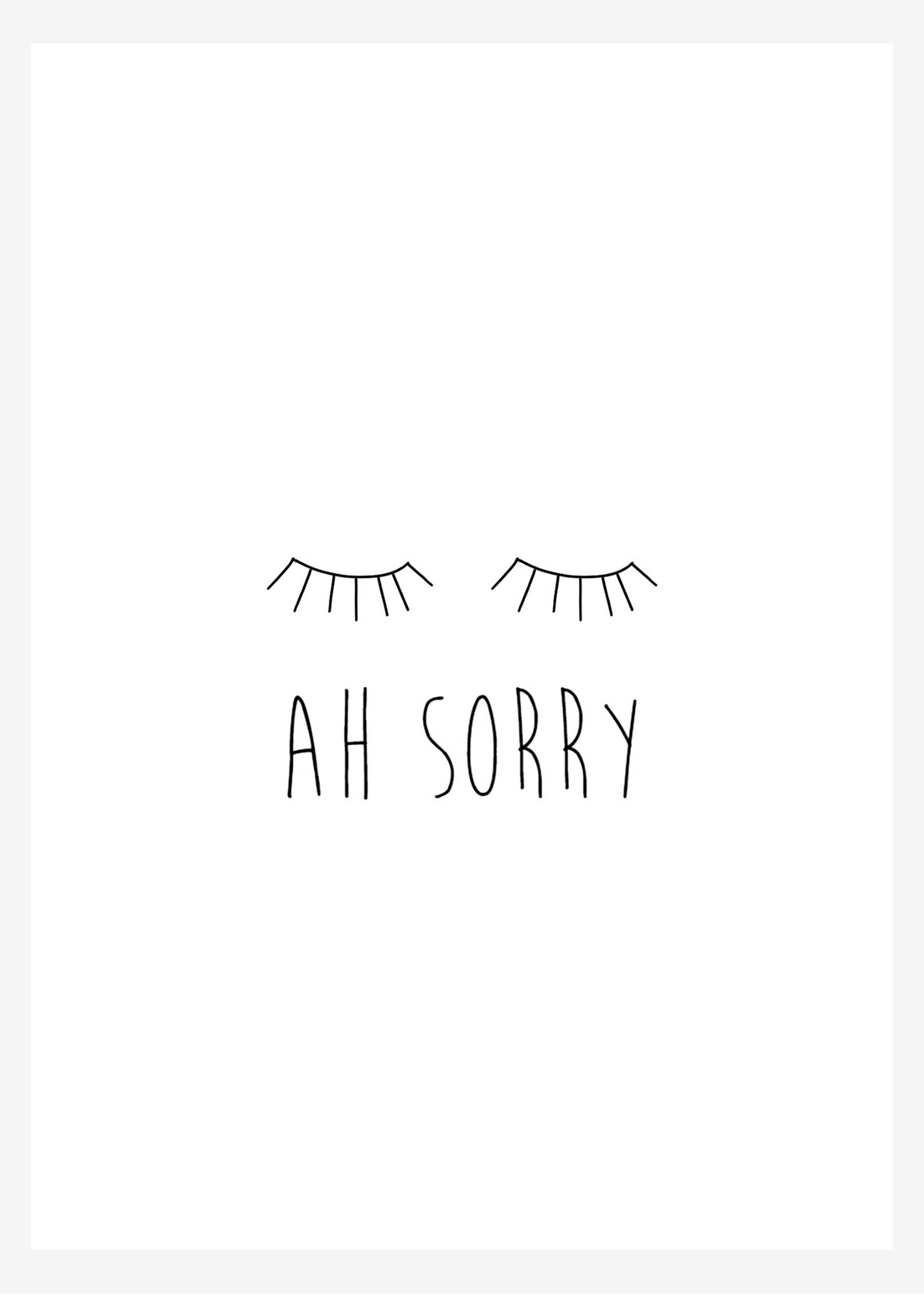 HailOut Greeting card