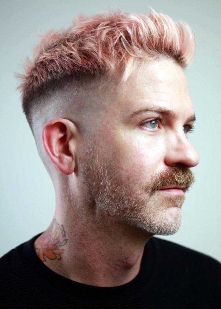 pic Black Men With Pink Dyed Hair show off your dyed hair 10 colorful men s hairstyles