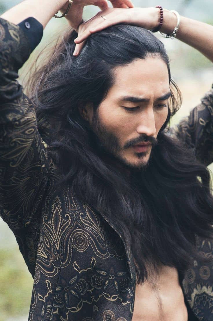 25 irresistibly long hairstyles for asian men