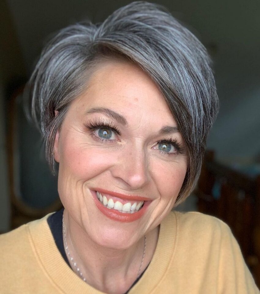 18 stunning gray pixie cuts for your 2024 makeover