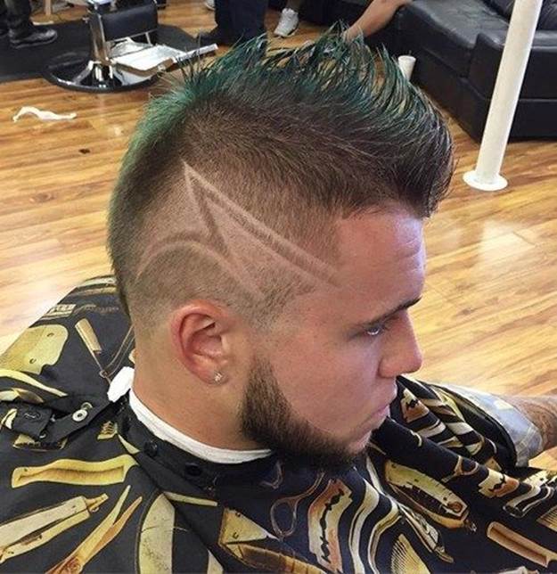 15 New Mohawk Hairstyles With Designs For Men Hairstylecamp