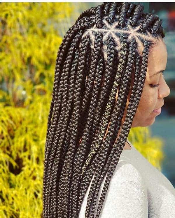 30 triangle braids that'll leave you lovin' geometry
