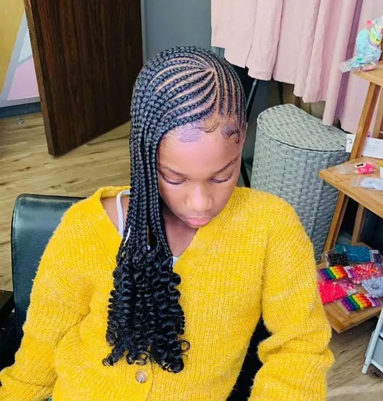 Box braids for 7,10,11-year-olds: super fun ways to style your kids