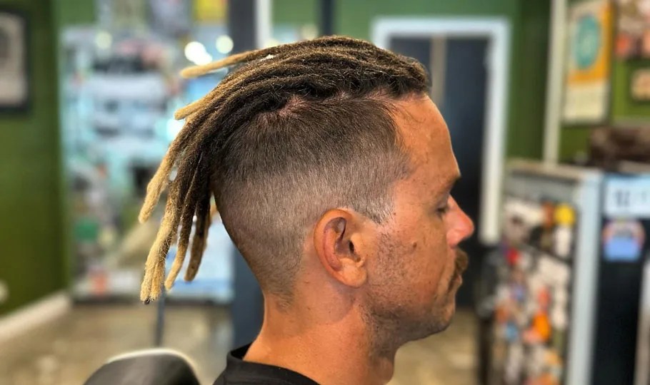 Dreads with fade: 33 feisty designs that deserve your attention!