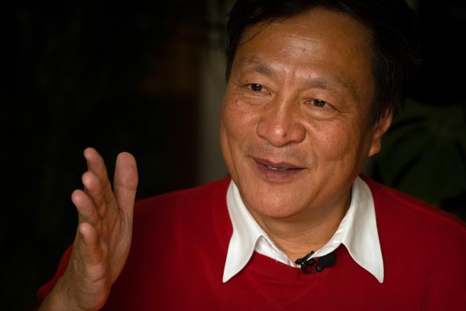 Yu Kongjian lors d’une interview dans les bureaux de son cabinet à Pékin, le 21 octobre 2022.