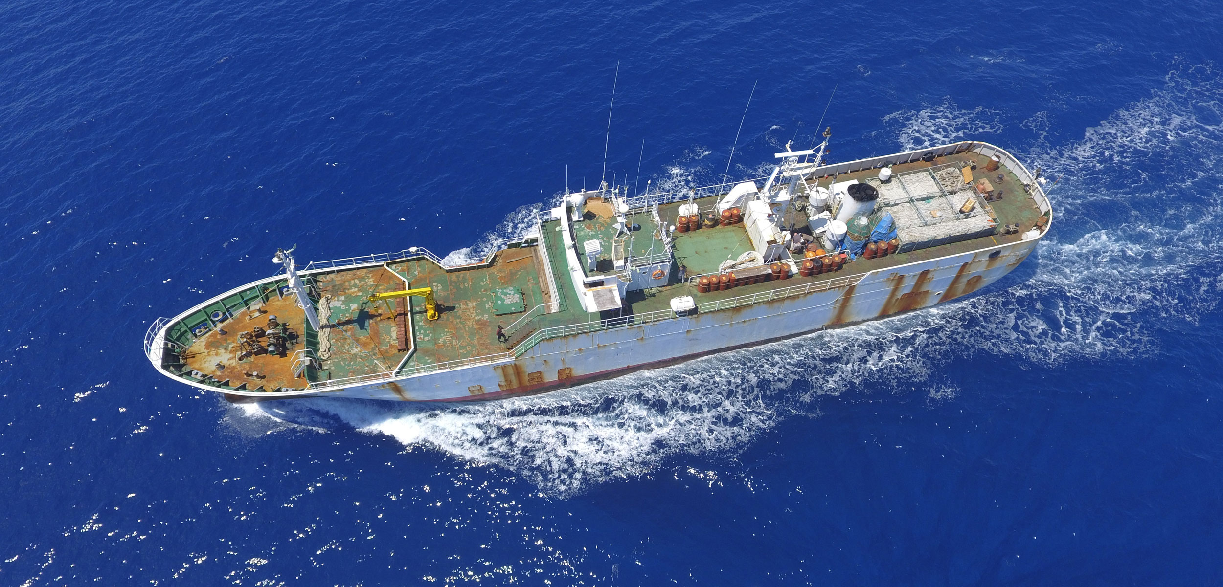 A pontoon boat has a distinctive look to. Catch Me If You Can The Global Pursuit Of A Fugitive Ship Hakai Magazine