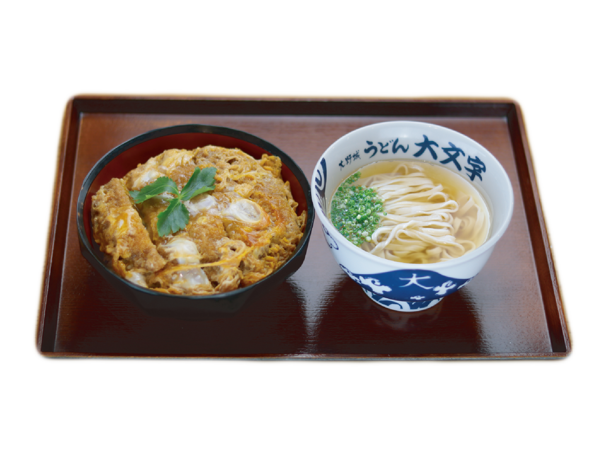 かつ丼セット(カツ丼+うどん小) | 博多三氣 あっさりとんこつ