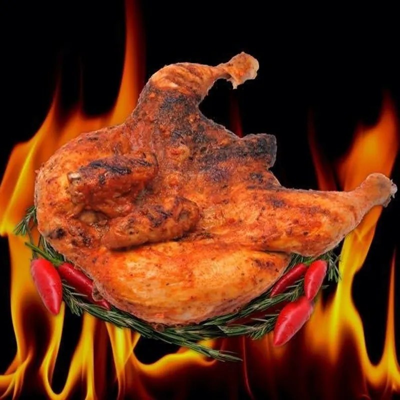 Flamed &grilled