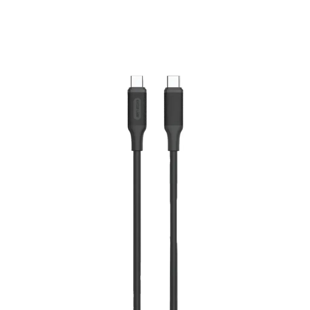 Green Lion USB-C to USB-C PVC Cable 3M – Black