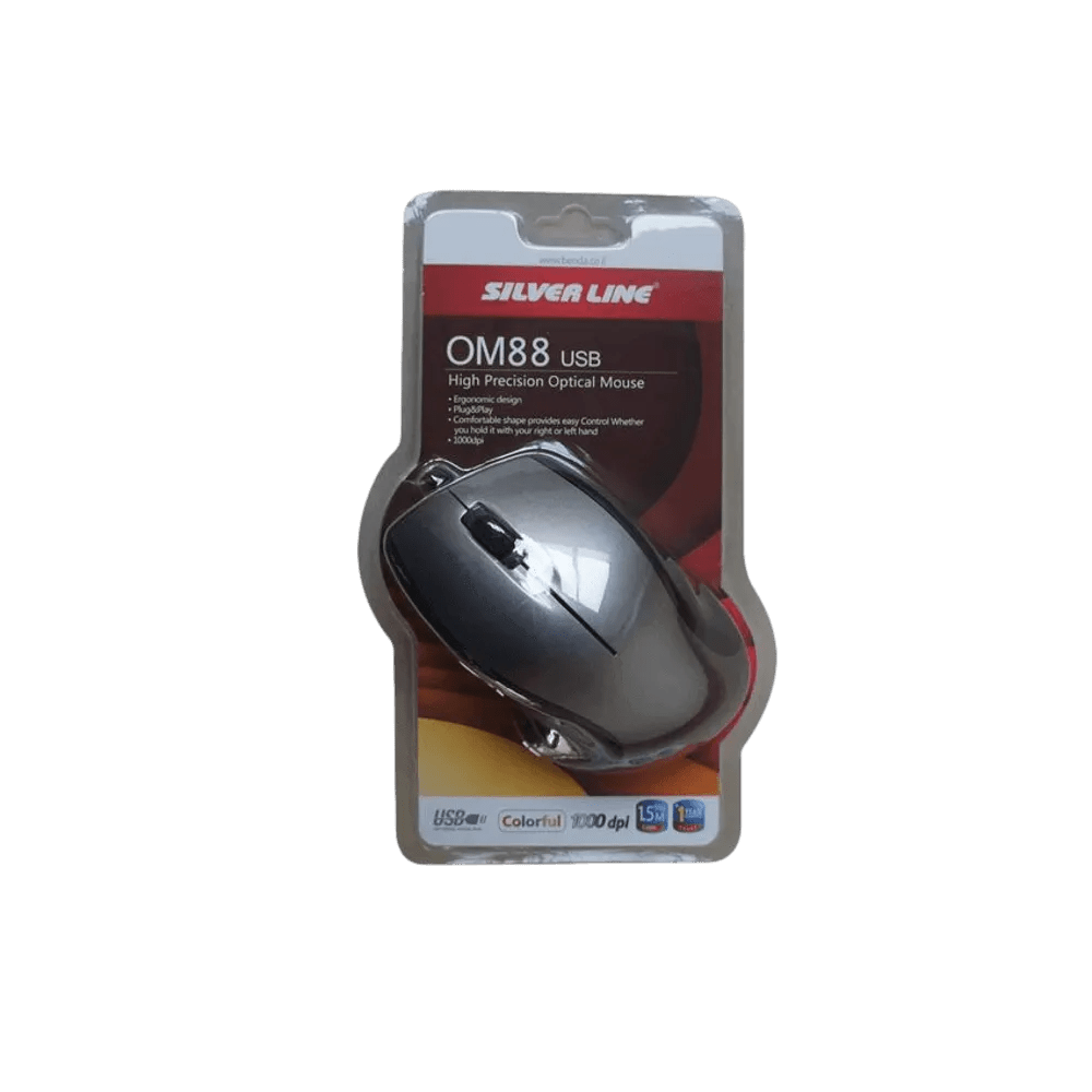 Silver-Line Silver-Line Silver Line OM88 USB Mouse
