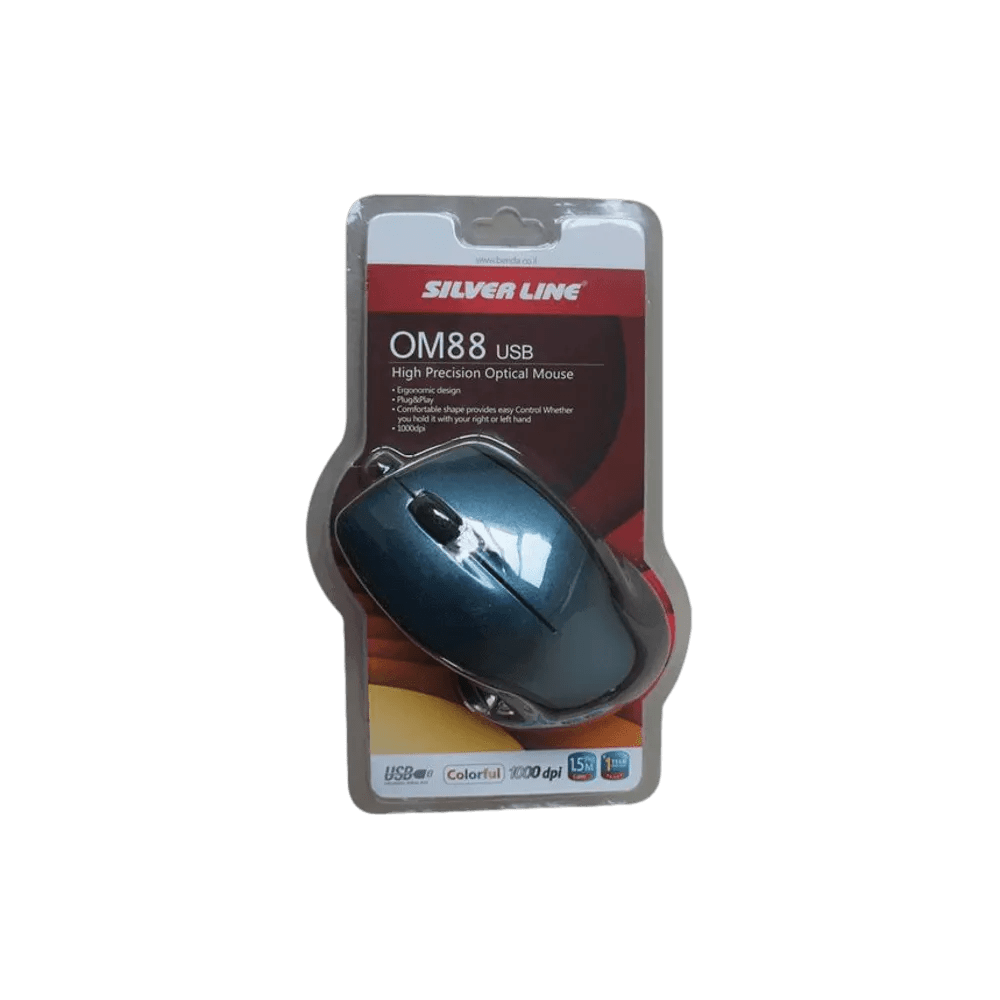 Silver-Line Silver-Line Silver Line OM88 USB Mouse