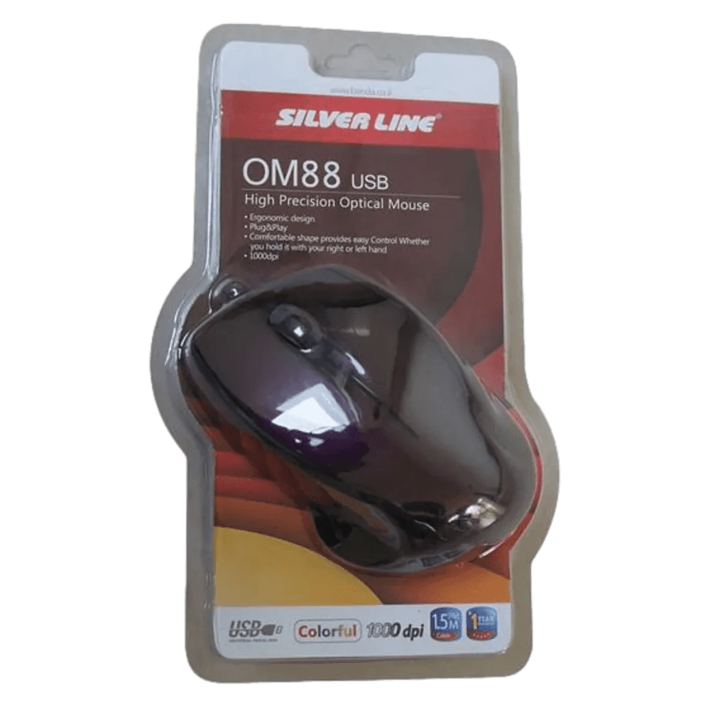 Silver-Line Silver-Line Silver Line OM88 USB Mouse