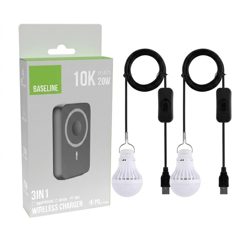 Baseline + USB Power Bank