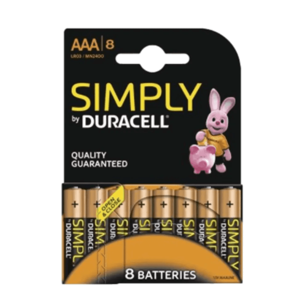 Duracell Duracell 8 AAA Simply