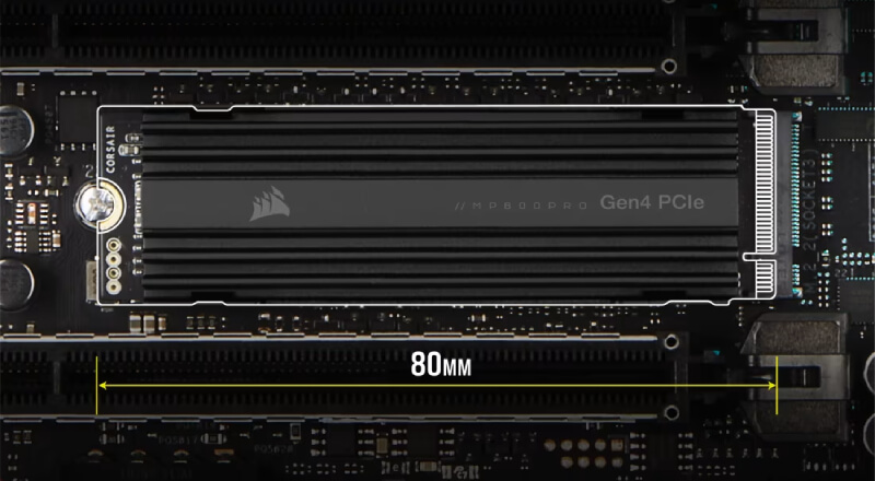 Corsair SSD 4TB MP600 PRO NVMe PCIe4 x4 M.2 - Image 8