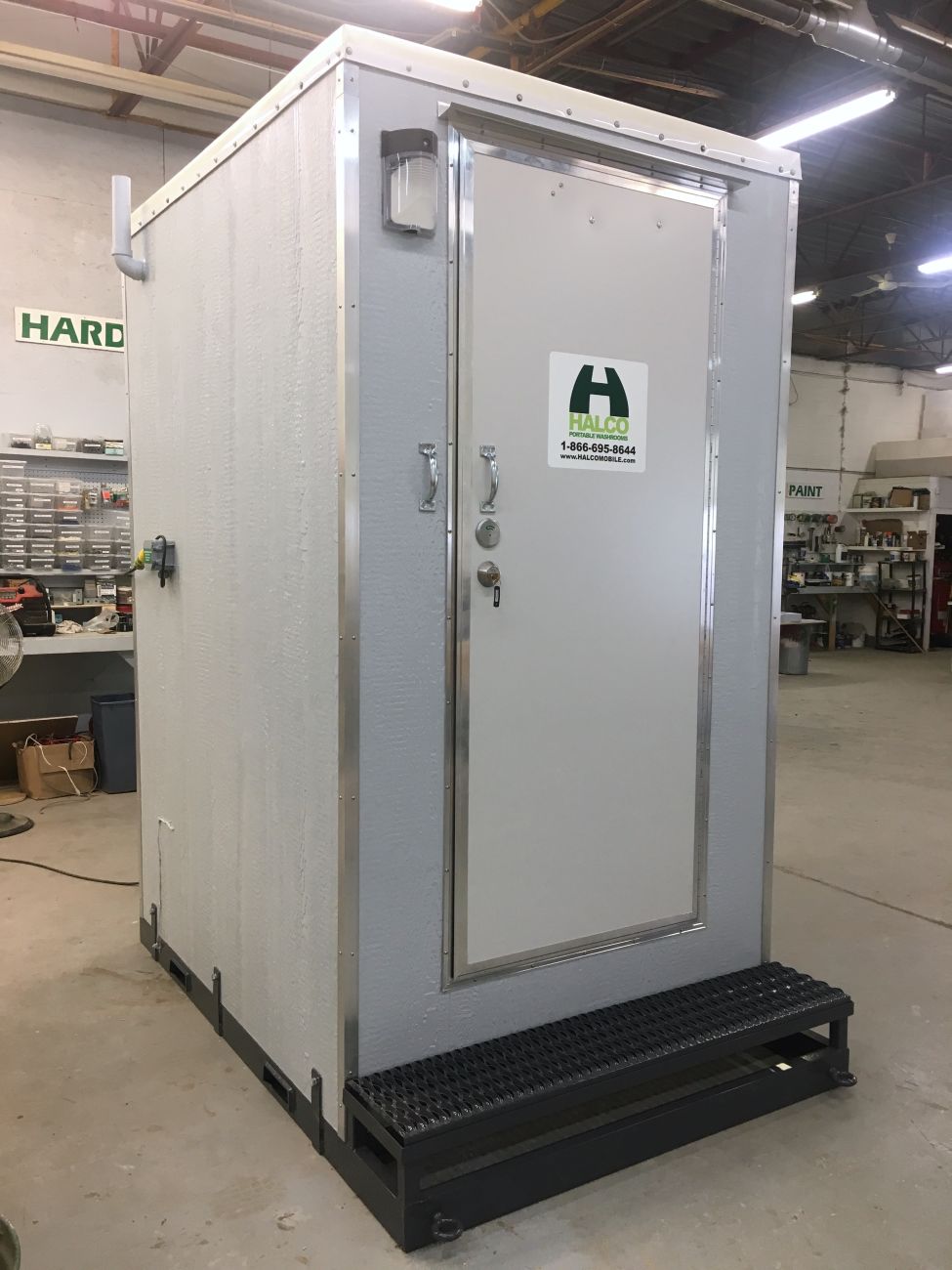 Single Washroom | Halco Portable Toilets