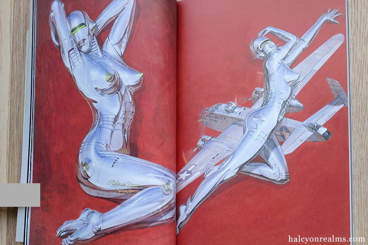 Sorayama The Gynoids Sublime Art Book Review - Halcyon Realms