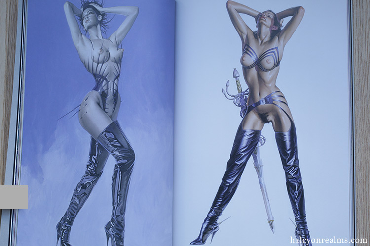Sorayama The Gynoids Sublime Art Book Review - Halcyon Realms
