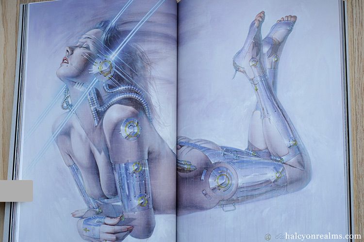 Sorayama The Gynoids Sublime Art Book Review - Halcyon Realms