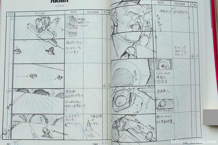 Akira Storyboards Vol 1 ( Otomo The Complete Works Edition ) Book