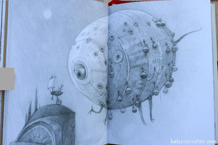 The Bird King : An Artist's Sketchbook Review ( Shaun Tan