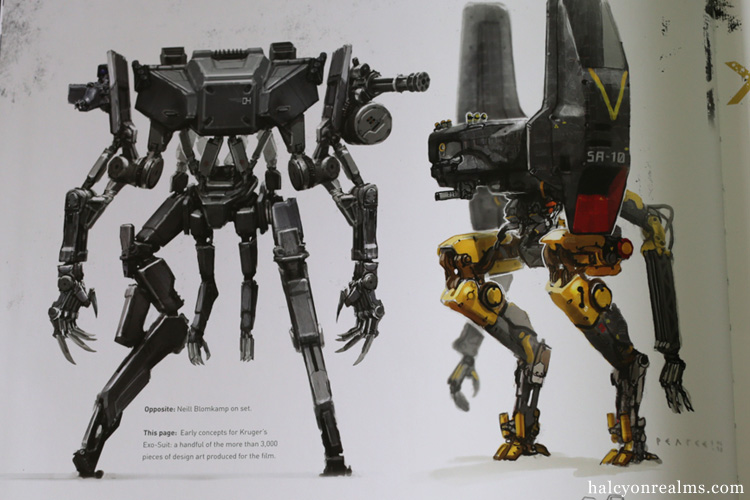 Elysium - The Art Of The Film Book Review - Halcyon Realms - Art