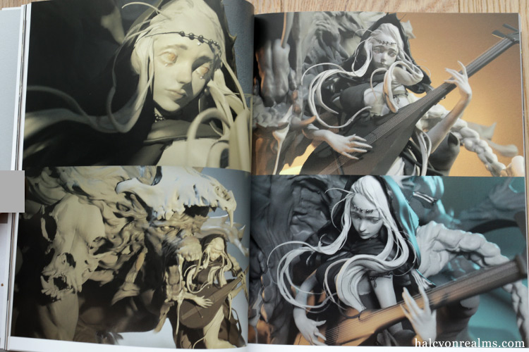 Entei Ryu Art Works - Chimera Book Review - Halcyon Realms - Art