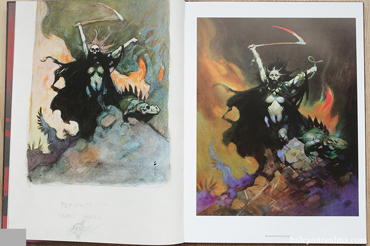Frazetta Gallery Series - Terror Art Book Review - Halcyon Realms