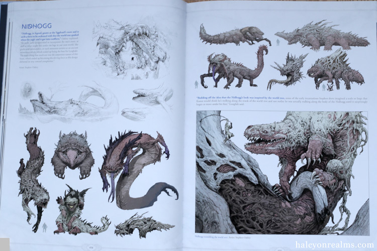 The Art Of God Of War Ragnarok Book Review - Halcyon Realms - Art