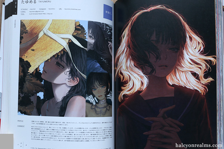 ILLUSTRATION 2026 Japanese Art Book Review - Halcyon Realms - Art