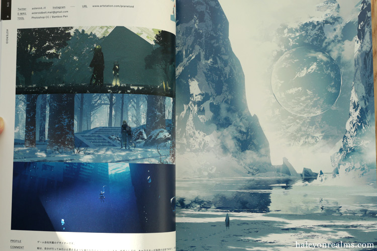 ILLUSTRATION 2020 Japanese Art Book Review - Halcyon Realms - Art