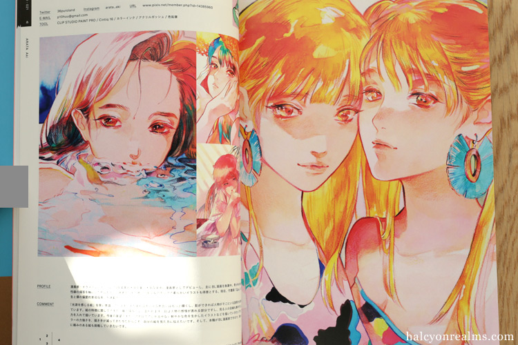 ILLUSTRATION 2020 Japanese Art Book Review - Halcyon Realms - Art