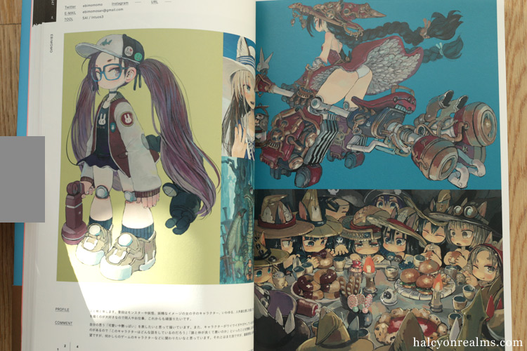 ILLUSTRATION 2020 Japanese Art Book Review - Halcyon Realms - Art