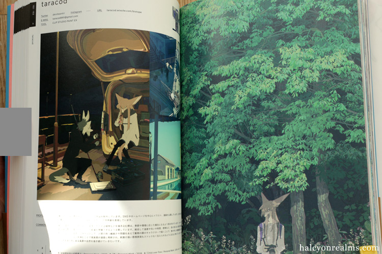 ILLUSTRATION 2020 Japanese Art Book Review - Halcyon Realms - Art