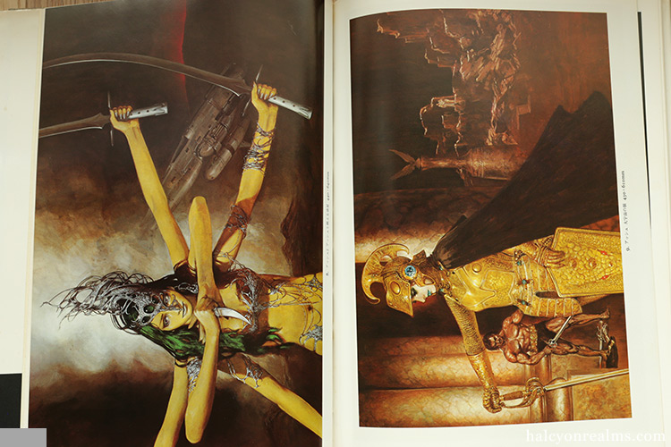 Naoyuki Katoh SF Illustrations Art Book Review - Halcyon Realms