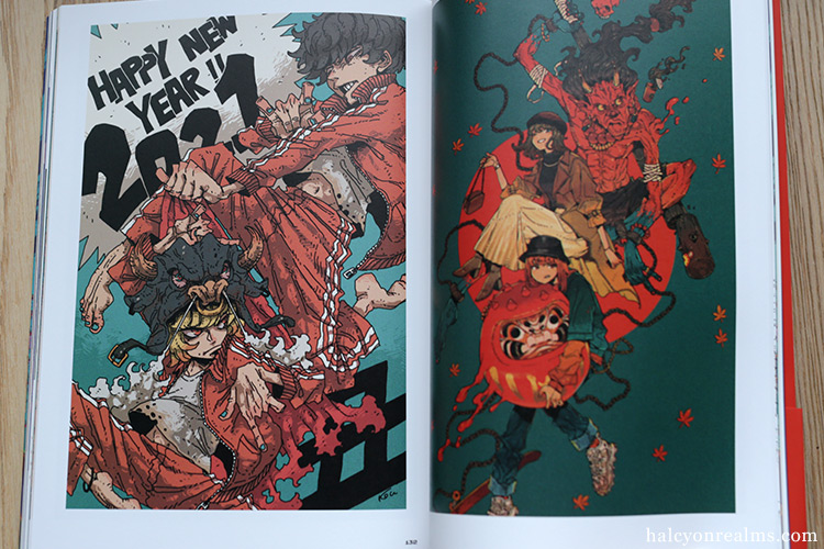Kaku - Kou Illustration Works Art Book Review - Halcyon Realms Kaku - Kou Illustration Works Art Book Review - Halcyon Realms