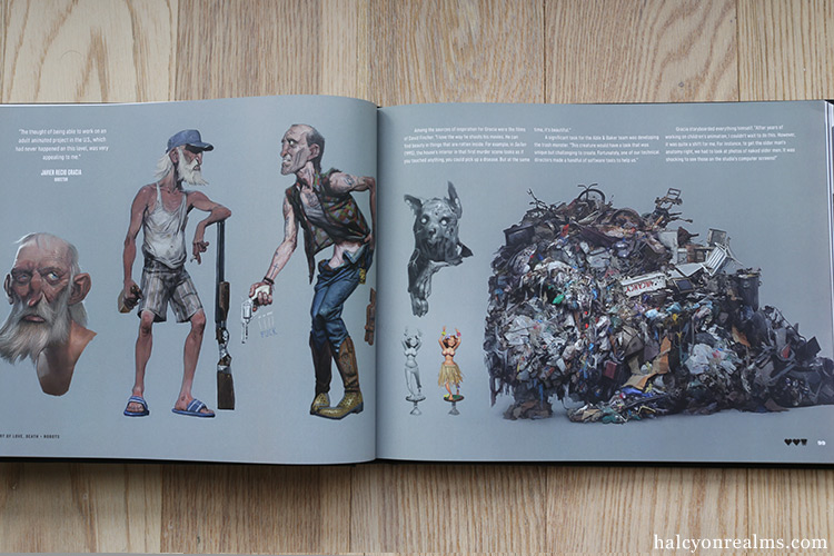 The Art of Love, Death + Robots Book Review - Halcyon Realms - Art