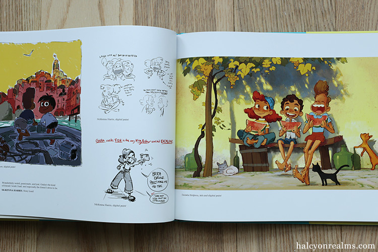 The Art Of Luca Book Review - Halcyon Realms - Art Book Reviews